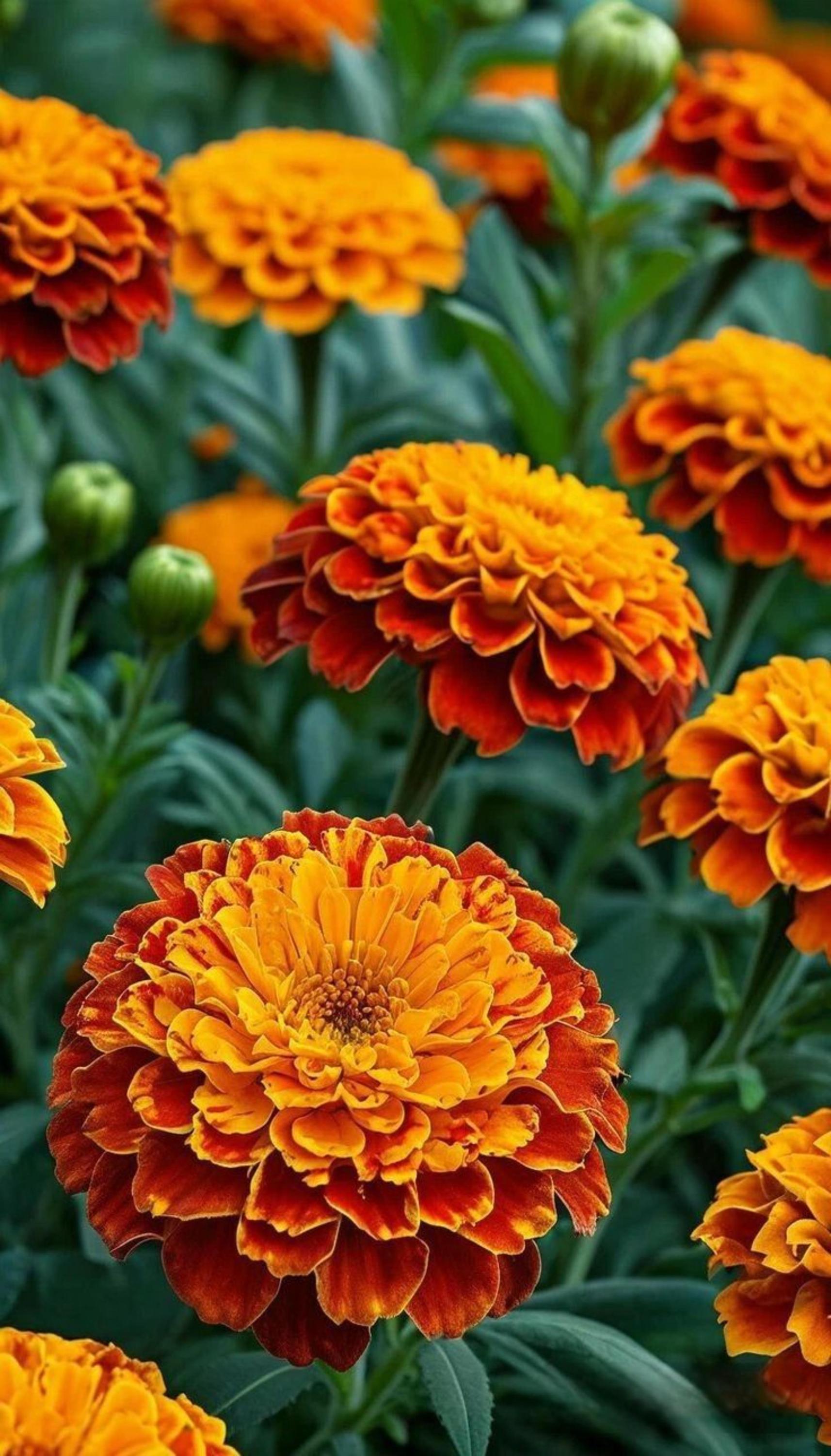 Crackerjack African Marigold Seeds – Heirloom Non-GMO Flowers