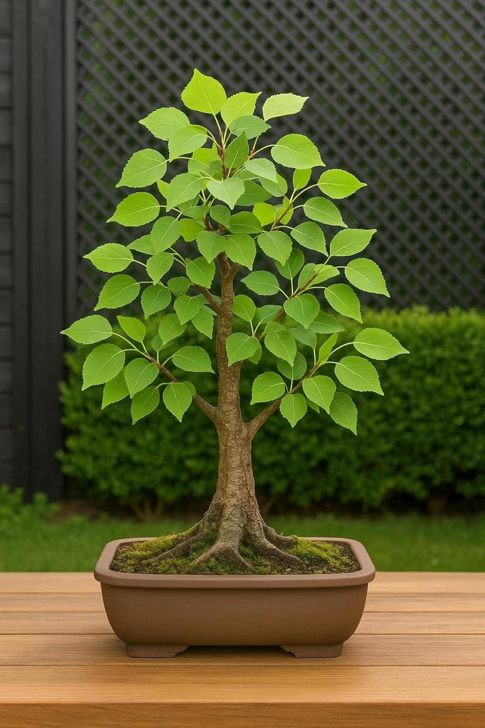Heartleaf Poplar Bonsai Cutting – Fast Growing Thick Trunk Start